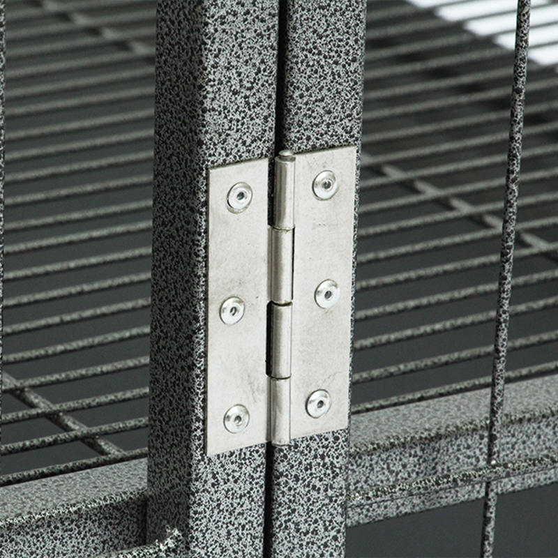 افتح قفص الكلب المعدني القابل للطي العلوي افتح قفص الكلب المعدني القابل للطي العلوي