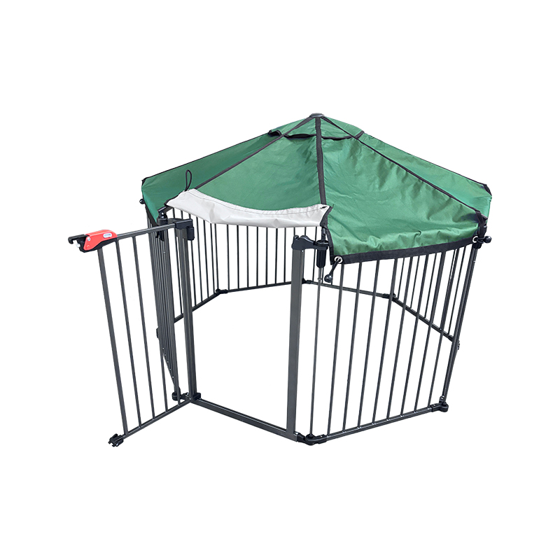 قفص الكلب الشاق في الهواء الطلق مع غطاء مقاوم للماء قفص الكلب الشاق في الهواء الطلق مع غطاء مقاوم للماء