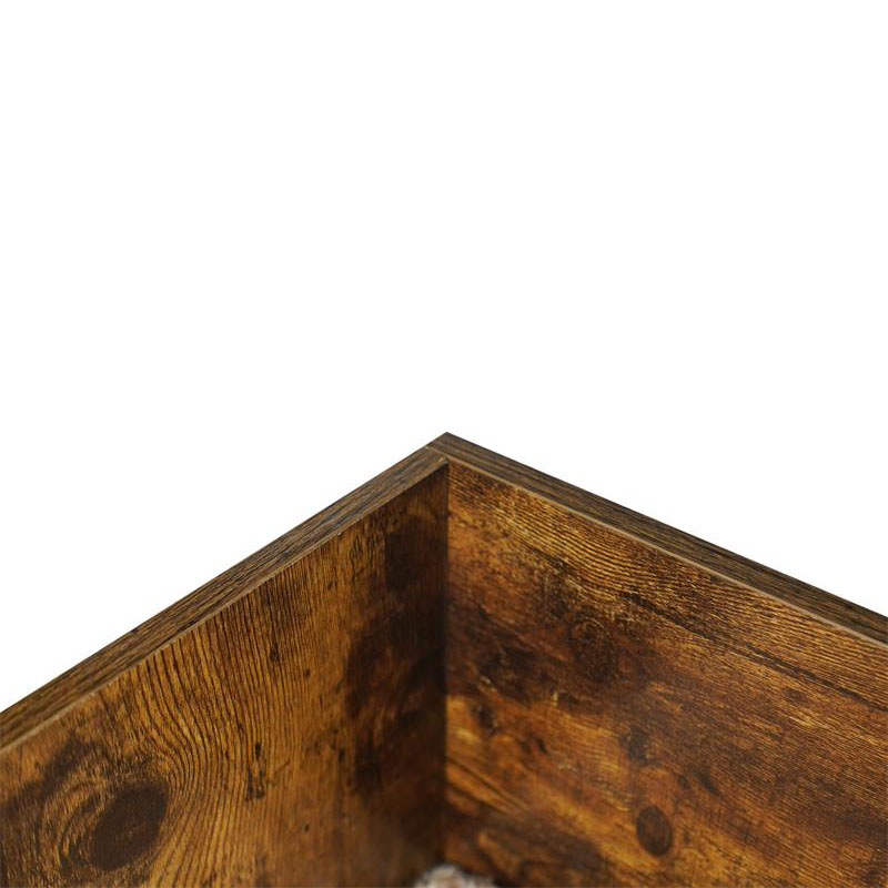 سرير الكلب الخشب الداخلي الحديث مع إطار سرير الكلب الخشب الداخلي الحديث مع إطار