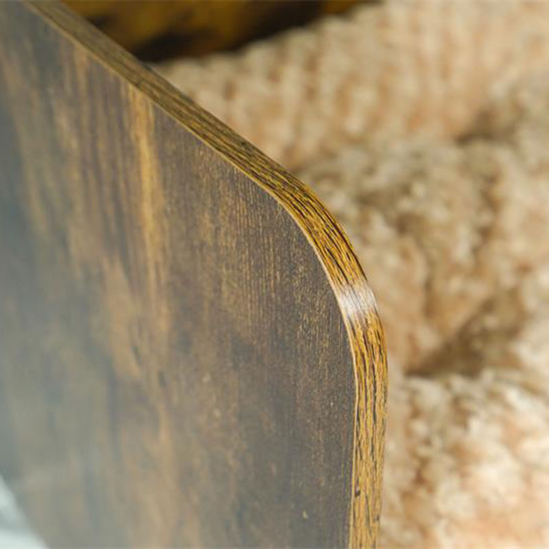 سرير الكلب الخشب الداخلي الحديث مع إطار سرير الكلب الخشب الداخلي الحديث مع إطار