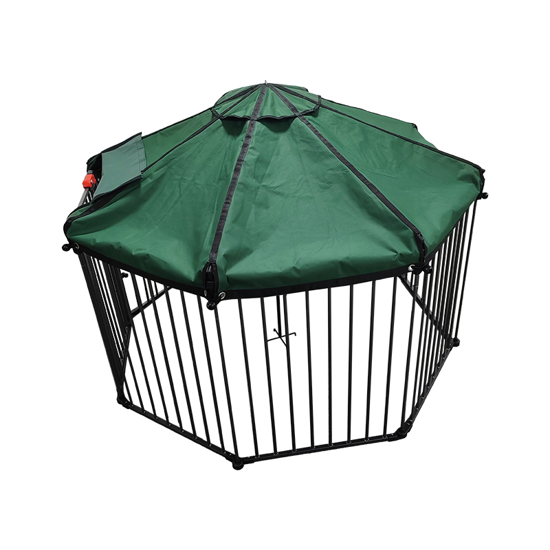 قفص الكلب الشاق في الهواء الطلق مع غطاء مقاوم للماء قفص الكلب الشاق في الهواء الطلق مع غطاء مقاوم للماء