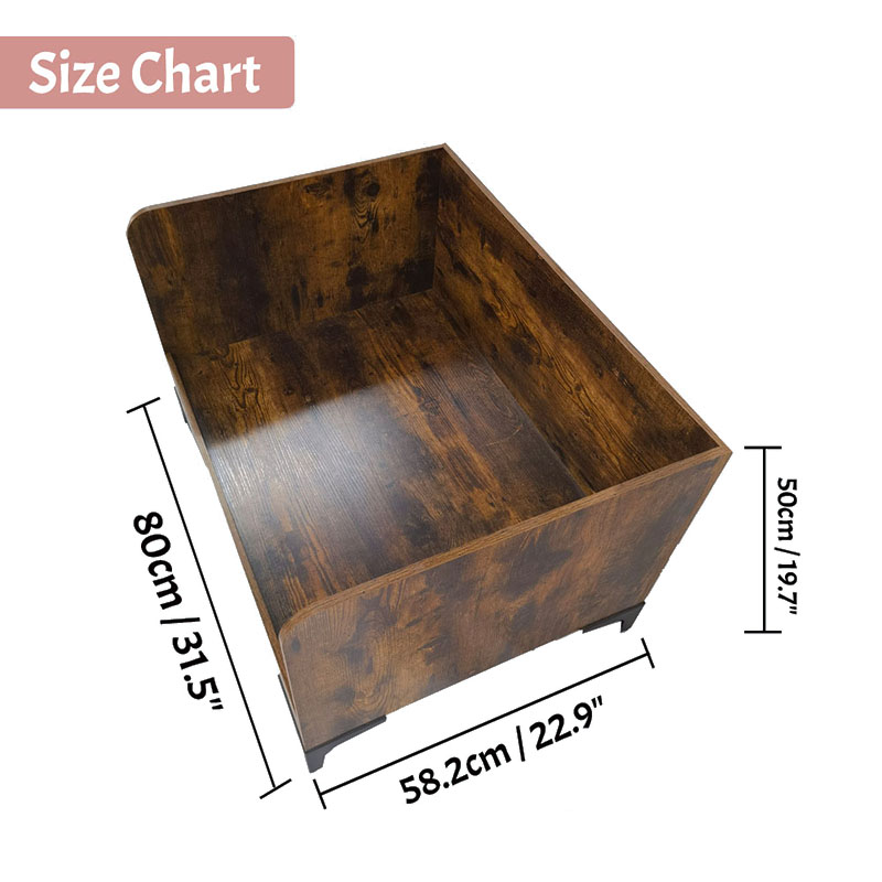 سرير الكلب الخشب الداخلي الحديث مع إطار سرير الكلب الخشب الداخلي الحديث مع إطار