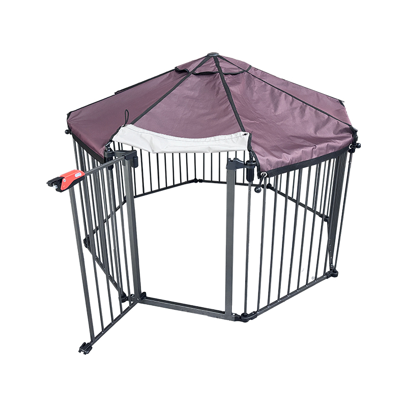 قفص الكلب الشاق في الهواء الطلق مع غطاء مقاوم للماء قفص الكلب الشاق في الهواء الطلق مع غطاء مقاوم للماء