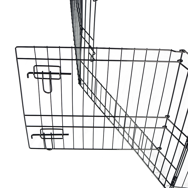 مبلغ مقبول من 8 ألواح قابلة للطي للعب الكلب المعدني مع الغطاء العلوي والوسادة السفلية مبلغ مقبول من 8 ألواح قابلة للطي للعب الكلب المعدني مع الغطاء العلوي والوسادة السفلية