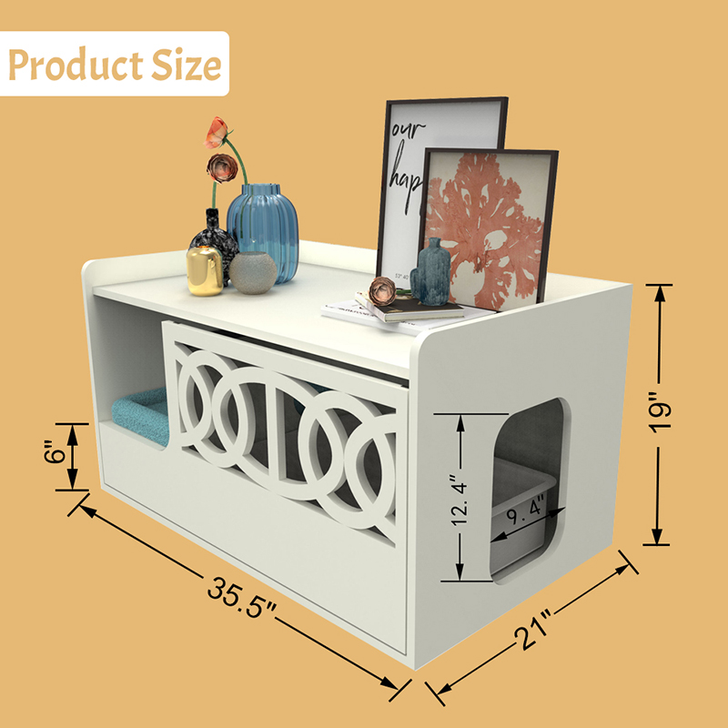 مرحاض الحمام المخفي حاوية القمامة الأثاث قفص القط قفص مرحاض الحمام المخفي حاوية القمامة الأثاث قفص القط قفص