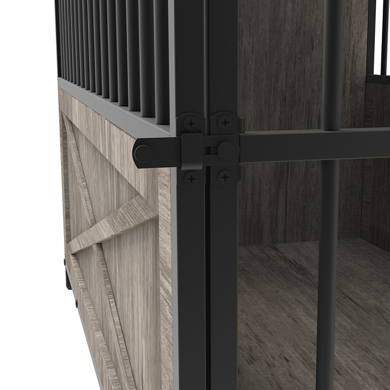 أقفاص الكلاب على غرار الأثاث المعدني الخشبي الداخلي أقفاص الكلاب على غرار الأثاث المعدني الخشبي الداخلي