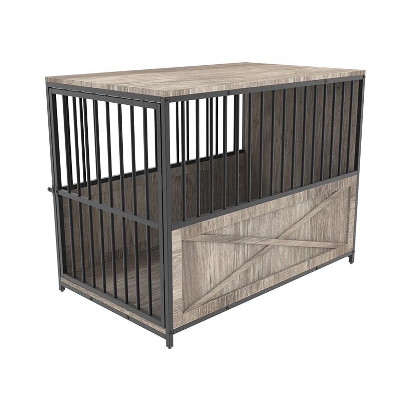 أقفاص الكلاب على غرار الأثاث المعدني الخشبي الداخلي أقفاص الكلاب على غرار الأثاث المعدني الخشبي الداخلي