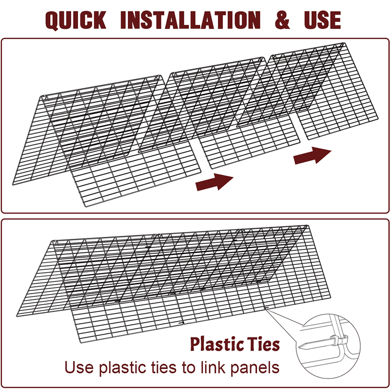 تشغيل في الهواء الطلق قفص الدجاج الدجاج الكبير للبطة تشغيل في الهواء الطلق قفص الدجاج الدجاج الكبير للبطة