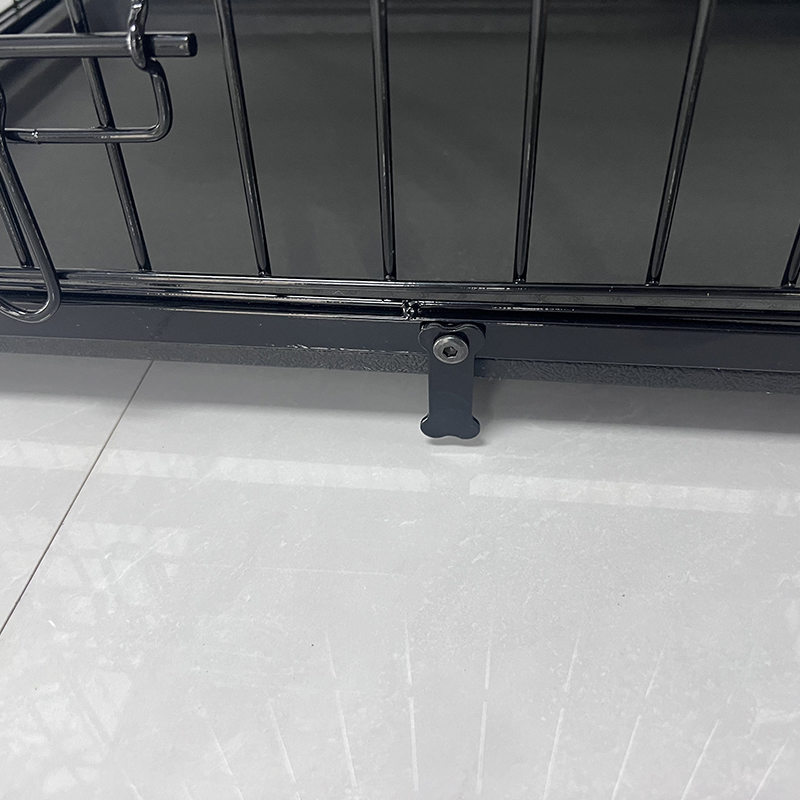 قفص كلب خشبي كبير مع صينية قابلة للإزالة قفص كلب خشبي كبير مع صينية قابلة للإزالة