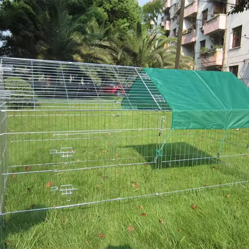 خارجي قابلة للطي سياج السياج سلك الدجاج مع غطاء الأشعة فوق البنفسجية خارجي قابلة للطي سياج السياج سلك الدجاج مع غطاء الأشعة فوق البنفسجية