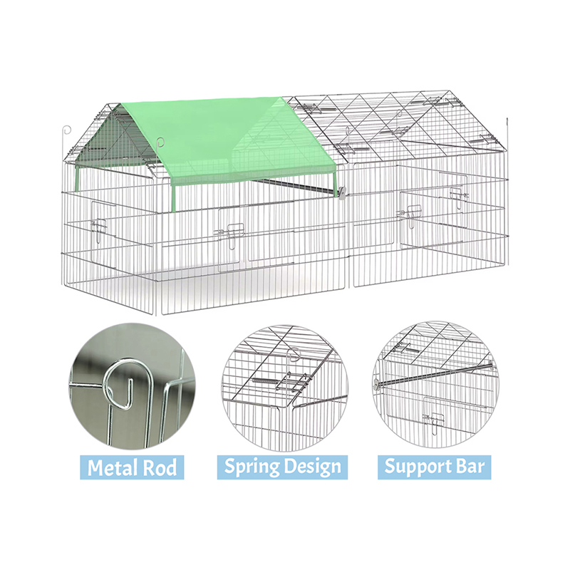 خارجي قابلة للطي سياج السياج سلك الدجاج مع غطاء الأشعة فوق البنفسجية خارجي قابلة للطي سياج السياج سلك الدجاج مع غطاء الأشعة فوق البنفسجية