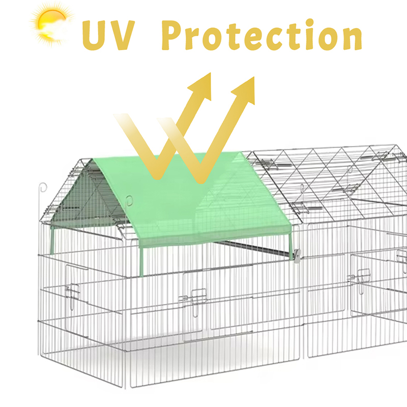 خارجي قابلة للطي سياج السياج سلك الدجاج مع غطاء الأشعة فوق البنفسجية خارجي قابلة للطي سياج السياج سلك الدجاج مع غطاء الأشعة فوق البنفسجية