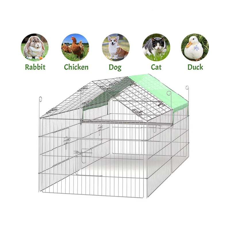 خارجي قابلة للطي سياج السياج سلك الدجاج مع غطاء الأشعة فوق البنفسجية خارجي قابلة للطي سياج السياج سلك الدجاج مع غطاء الأشعة فوق البنفسجية