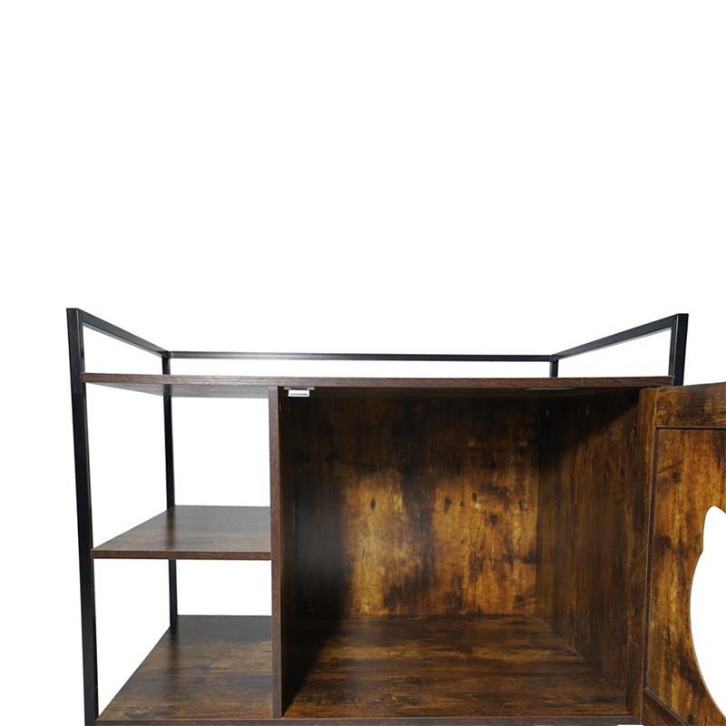 أسلوب الأثاث القطط قفص مع خزانة فضلات رف التخزين أسلوب الأثاث القطط قفص مع خزانة فضلات رف التخزين