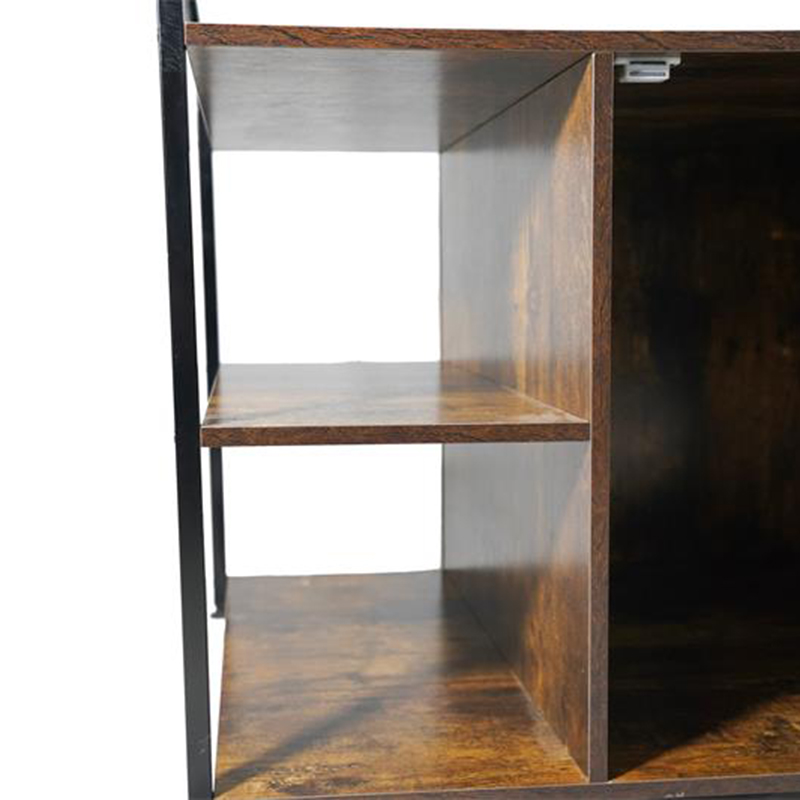 أسلوب الأثاث القطط قفص مع خزانة فضلات رف التخزين أسلوب الأثاث القطط قفص مع خزانة فضلات رف التخزين