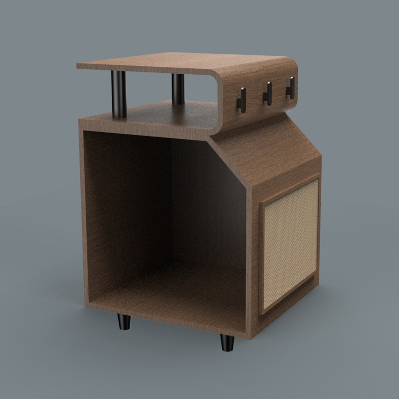 سرير قطة خشبي أليف سرير مع لوحة الخدش سرير قطة خشبي أليف سرير مع لوحة الخدش