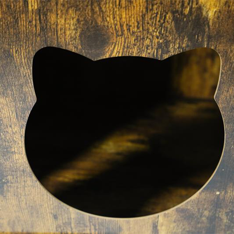 أسلوب الأثاث القطط قفص مع خزانة فضلات رف التخزين أسلوب الأثاث القطط قفص مع خزانة فضلات رف التخزين