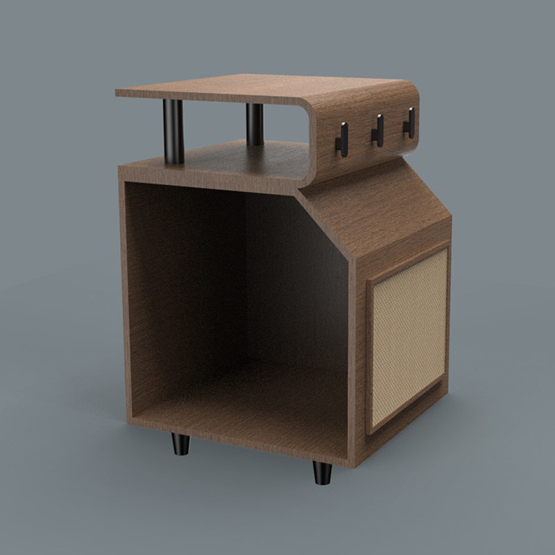 سرير قطة خشبي أليف سرير مع لوحة الخدش سرير قطة خشبي أليف سرير مع لوحة الخدش