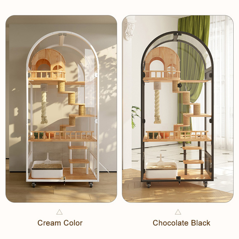 داخلي خشبي كات هاوس فندق بانورامي فيلا خزانة قفص القفص الصلبة قفص القفص داخلي خشبي كات هاوس فندق بانورامي فيلا خزانة قفص القفص الصلبة قفص القفص