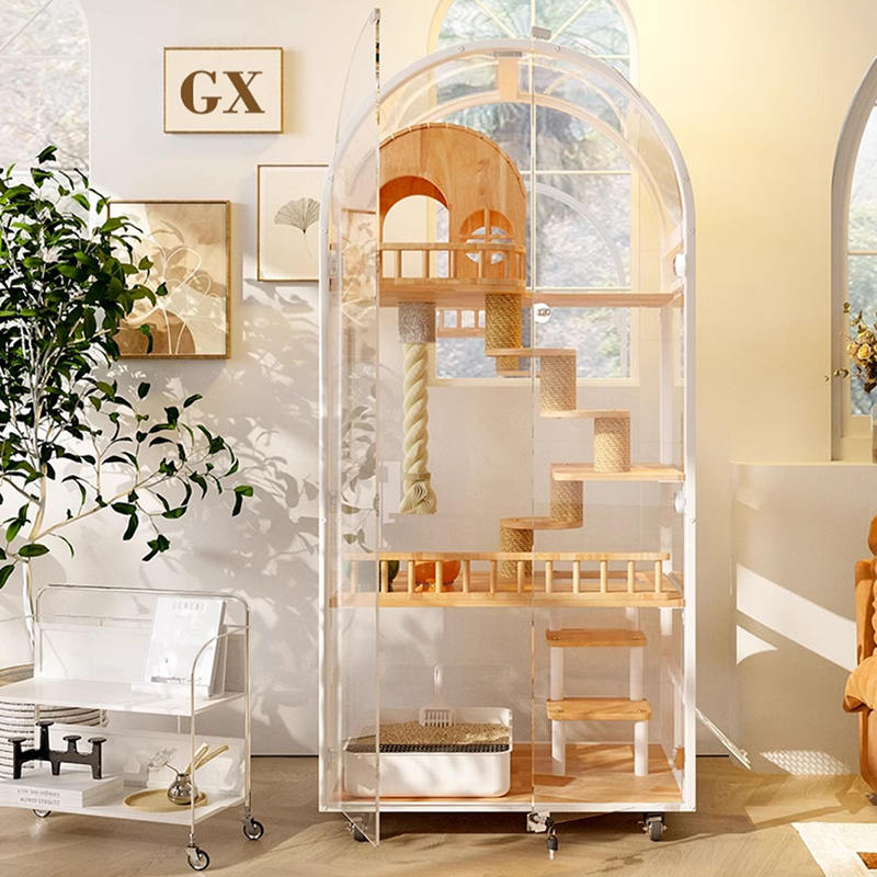 داخلي خشبي كات هاوس فندق بانورامي فيلا خزانة قفص القفص الصلبة قفص القفص داخلي خشبي كات هاوس فندق بانورامي فيلا خزانة قفص القفص الصلبة قفص القفص