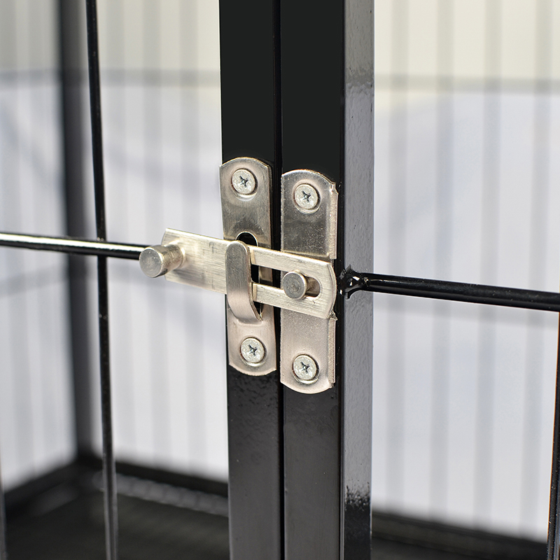 42 بوصة مفتوحة أعلى أنبوب قابلة للتكديس قفص الكلب 42 بوصة مفتوحة أعلى أنبوب قابلة للتكديس قفص الكلب