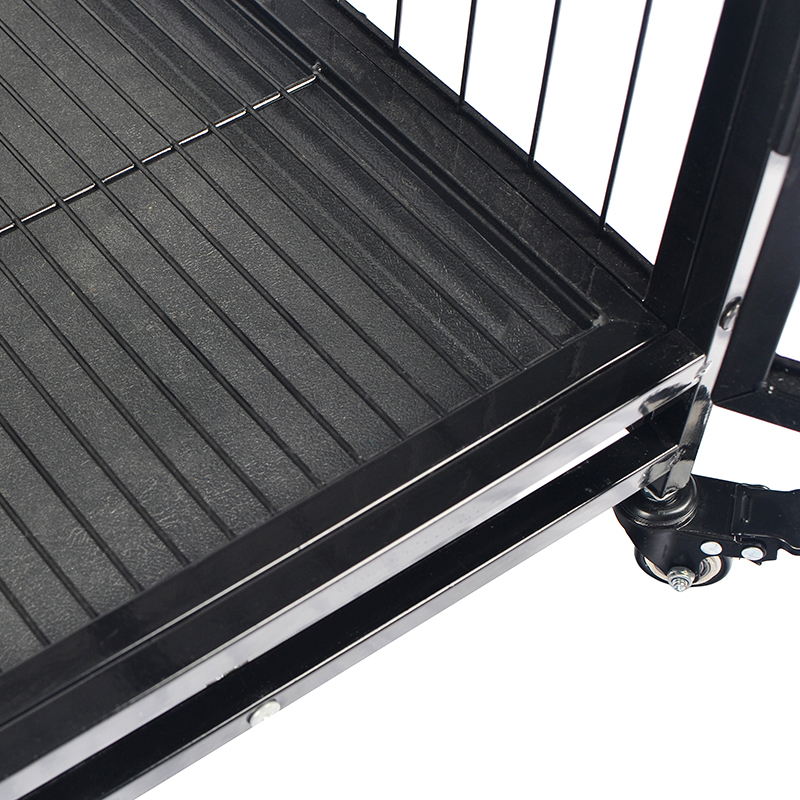 42 بوصة مفتوحة أعلى أنبوب قابلة للتكديس قفص الكلب 42 بوصة مفتوحة أعلى أنبوب قابلة للتكديس قفص الكلب