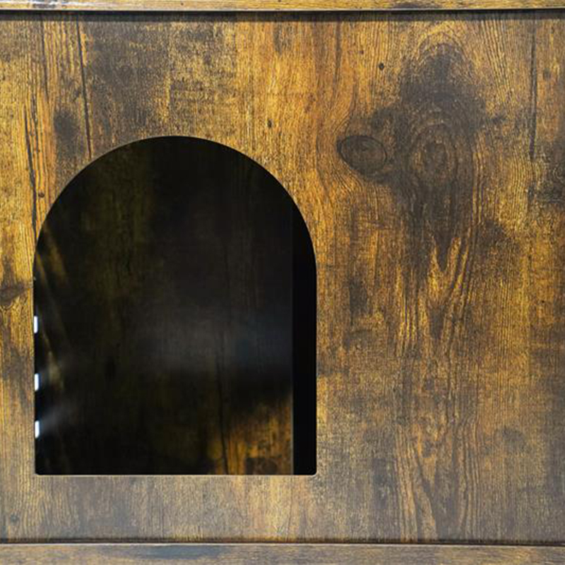 نمط الأثاث قطط القطط الجانبية خزانة القمامة مع مقسم نمط الأثاث قطط القطط الجانبية خزانة القمامة مع مقسم