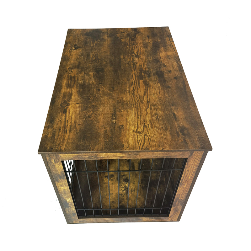 باب مزدوج الأثاث الخشبي الريفي على غرار القفص الكلب باب مزدوج الأثاث الخشبي الريفي على غرار القفص الكلب