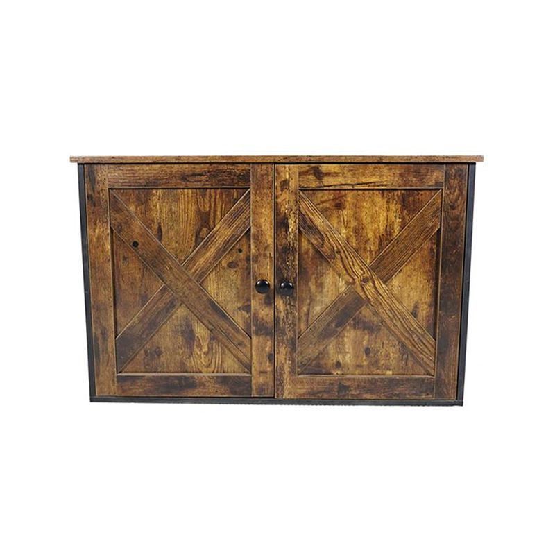 القطط الأثاث الداخلي قفص مع خزانة فضلات المقسم