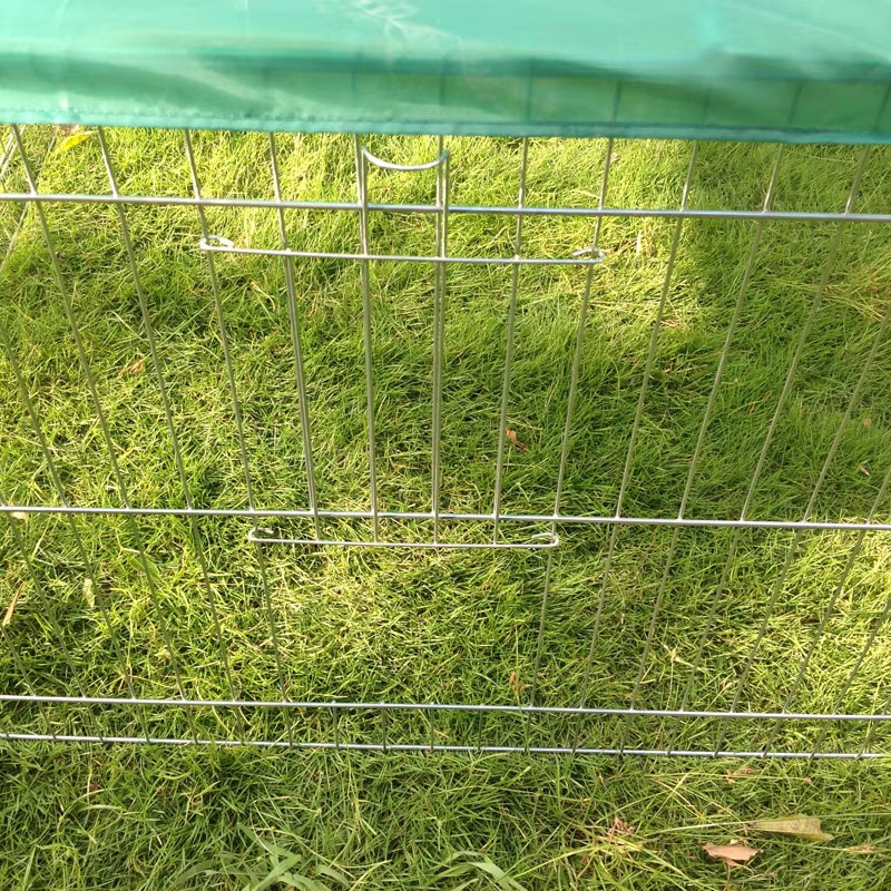 سلك قابل للطي في الهواء الطلق دولة الكلب المعدني مع الغطاء العلوي سلك قابل للطي في الهواء الطلق دولة الكلب المعدني مع الغطاء العلوي