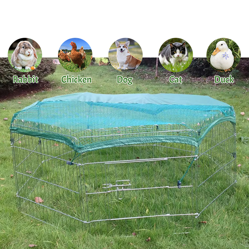 سلك قابل للطي في الهواء الطلق دولة الكلب المعدني مع الغطاء العلوي سلك قابل للطي في الهواء الطلق دولة الكلب المعدني مع الغطاء العلوي