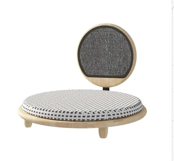 لماذا تختار عش سرير القطط الخشب المريح الصلب مع لوحة الخدش كمكان الراحة المثالي للقطط؟